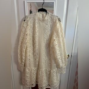 En Saison off white midi dress